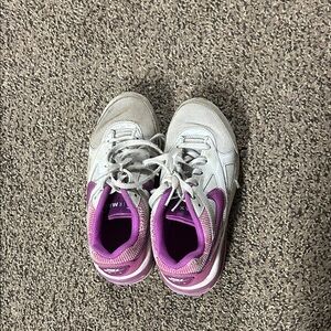 Nike Kids Sneakers - White and Purple